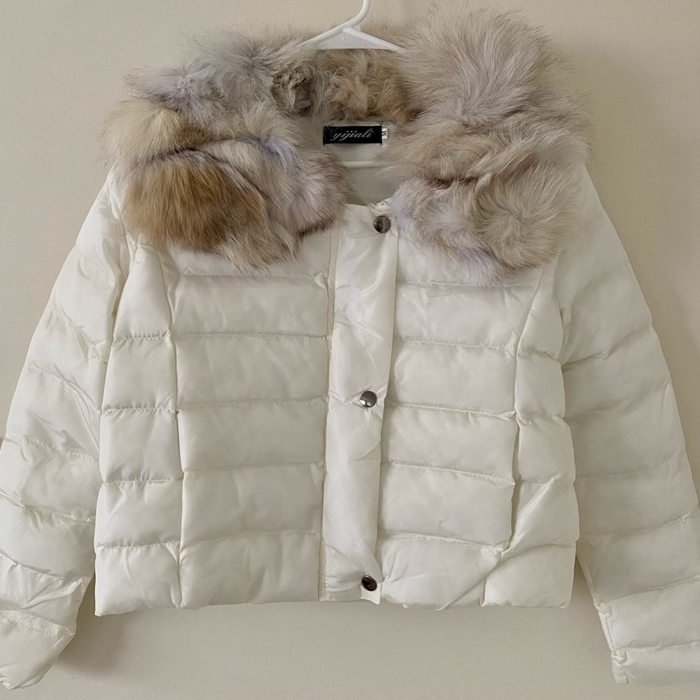 Thin down jacket